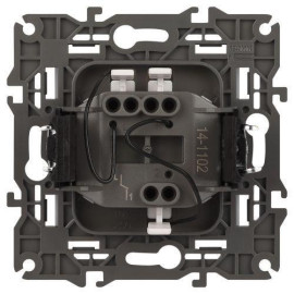 Выключатель Elegance 14-1102-01М 250В 10АХ с подсветкой матов. бел. Эра Б0065783