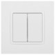 Переключатель 2-кл. Elegance 14-1106-01М 250В 10АХ матов. бел. Эра Б0065791