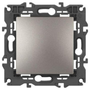 Переключатель Elegance 14-1103-16 250В 10АХ титан Эра Б0065792