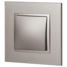 Переключатель Elegance 14-1103-16 250В 10АХ титан Эра Б0065792