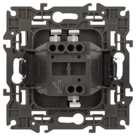 Переключатель Elegance 14-1103-16 250В 10АХ титан Эра Б0065792