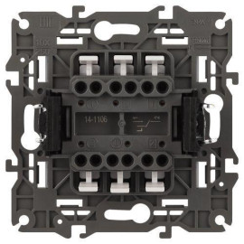 Переключатель 2-кл. Elegance 14-1106-16 250В 10АХ титан Эра Б0065793