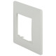 Рамка 1-м Elegance 14-5001-01М для розеток и выключателей матов. бел. Эра Б0065794