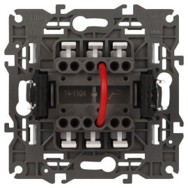 Выключатель 2-кл. Elegance 14-1104-01М 250В 10АХ матов. бел. Эра Б0065797