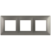 Рамка 3-м Elegance 14-5003-16 для розеток и выключателей титан Эра Б0065817