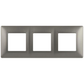 Рамка 3-м Elegance 14-5003-16 для розеток и выключателей титан Эра Б0065817