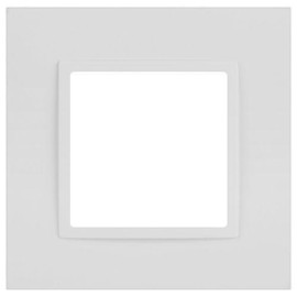 Рамка 1-м Elegance 14-5011-01М Classic для розеток и выключателей матов. бел. Эра Б0065822