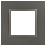 Рамка 1-м Elegance 14-5011-16 Classic для розеток и выключателей титан Эра Б0065823
