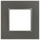 Рамка 1-м Elegance 14-5011-16 Classic для розеток и выключателей титан Эра Б0065823
