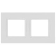 Рамка 2-м Elegance 14-5012-01М Classic для розеток и выключателей матов. бел. Эра Б0065824