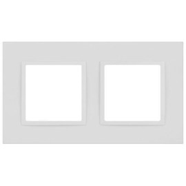 Рамка 2-м Elegance 14-5012-01М Classic для розеток и выключателей матов. бел. Эра Б0065824