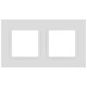 Рамка 2-м Elegance 14-5012-01М Classic для розеток и выключателей матов. бел. Эра Б0065824