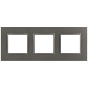 Рамка 3-м Elegance 14-5013-16 Classic для розеток и выключателей титан Эра Б0065827