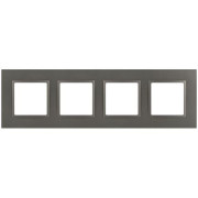 Рамка 4-м Elegance 14-5014-16 Classic для розеток и выключателей титан Эра Б0065829