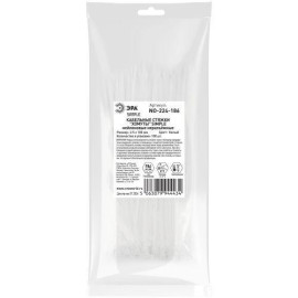Хомут кабельный Simple 2.5х100 бел. NO-224-186 (уп.100шт) Эра Б0066017