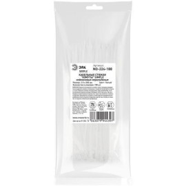 Хомут кабельный Simple 2.5х200 бел. NO-224-188 (уп.100шт) Эра Б0066019