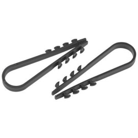 Дюбель-хомут 11-18мм для круглого кабеля NO-224-226 черн. (уп.100шт) Эра Б0066249