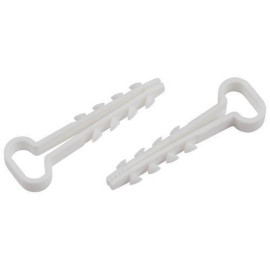 Дюбель-хомут 6-12мм для плоского кабеля NO-225-207 бел. (уп.50шт) Эра Б0066300