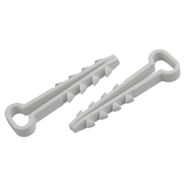 Дюбель-хомут 6-12мм для плоского кабеля NO-225-207 бел. (уп.50шт) Эра Б0066300