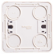 Выключатель 1-кл. ОП Этюд Дача 10А IP20 с подсветкой сосна SE BA10-005D