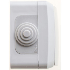 Выключатель 1-кл. ОП Этюд 10А IP44 10AX сер. SE BA10-041C