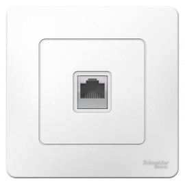 Розетка телефонная 1-м СП Blanca RJ11 бел. SE BLNIS011001