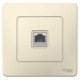 Розетка телефонная 1-м СП Blanca RJ11 молочн. SE BLNIS011002