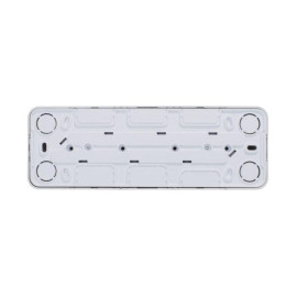 Розетка 4-м ОП Blanca 16А IP20 250В без заземл. без защ. шторок с изолир. пластиной бел. SE BLNRA000411