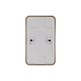 Розетка 2-м ОП Blanca 16А IP20 250В с заземл. защ. шторки с изолир. пластиной ясень SE BLNRA011215