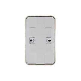 Розетка 2-м ОП Blanca 16А IP20 250В с заземл. защ. шторки с изолир. пластиной беж. SE BLNRA011217