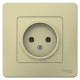 Розетка 1-м СП Blanca 16А IP20 250В без заземл. без защ. шторок беж. SE BLNRS000017