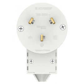 Вилка силовая СП Blanca 2P+E 32А 250В бел. SE BLNSV003231