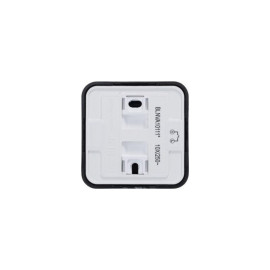 Выключатель 1-кл. ОП Blanca 10А IP20 (сх. 1) 250В с подсветкой с изолир. пластиной антрацит SE BLNVA101116