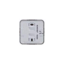 Выключатель 2-кл. ОП Blanca 10А IP20 (сх. 5) 250В с изолир. пластиной бел. SE BLNVA105011