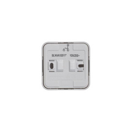 Выключатель 2-кл. ОП Blanca 10А IP20 (сх. 5) 250В с подсветкой с изолир. пластиной бел. SE BLNVA105111