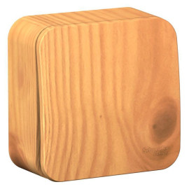 Переключатель проходной 1-кл. ОП Blanca 10А IP20 (сх. 6) 250В с изолир. пластиной ясень SE BLNVA106015