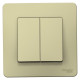Выключатель 2-кл. СП Blanca 10А IP20 (сх. 5) 250В беж. SE BLNVS010507