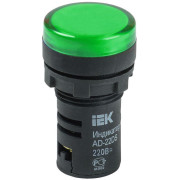 Лампа светосигнальная AD22DS d22мм 12В AC/DC зел. KARAT IEK BLS10-ADDS-012-K06
