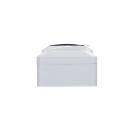 Блок ОП Этюд (розетка 16А 250В евростандарт с заземл. защ. шторки + 1-кл. выкл.) IP44 бел. SE BPA16-241B