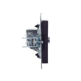 Розетка телевизионная оконечная TV СП Brite РТВ11-0-БрЧ механизм черн. IEK BR-A10-O-K02