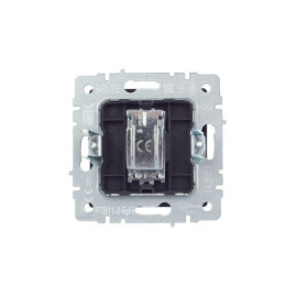 Розетка телевизионная оконечная TV СП Brite РТВ11-0-БрЧ механизм черн. IEK BR-A10-O-K02