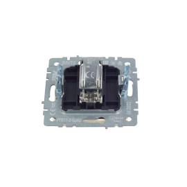 Розетка телевизионная оконечная TV СП Brite РТВ11-0-БрКр механизм беж. IEK BR-A10-O-K10