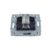 Розетка телевизионная оконечная TV СП Brite РТВ11-0-БрМ механизм маренго IEK BR-A10-O-K35