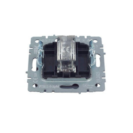 Розетка телевизионная оконечная TV СП Brite РТВ11-0-БрМ механизм маренго IEK BR-A10-O-K35