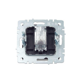 Розетка телевизионная оконечная TV СП Brite РТВ11-0-БрШ механизм шампань IEK BR-A10-O-K37