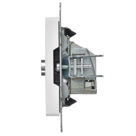 Розетка телевизионная оконечная TV СП BRITE РТВ11-0-БрАБ механизм арктич. бел. IEK BR-A10-O-K91