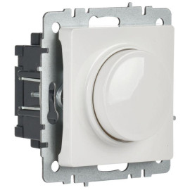 Светорегулятор СП BRITE пов-наж. 600Вт СС10-1-0-БрБ механизм бел. IEK BR-D20-0600-K01