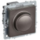 Светорегулятор СП BRITE пов-наж. 600Вт СС10-1-0-БрТБ механизм бронза IEK BR-D20-0600-K45