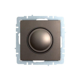 Светорегулятор СП BRITE пов-наж. 600Вт СС10-1-0-БрТБ механизм бронза IEK BR-D20-0600-K45