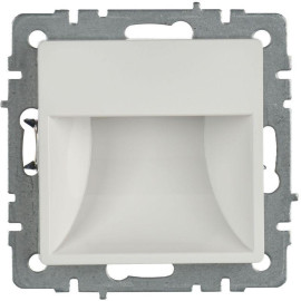 Подсветка светодиодная BRITE встраив. ПЛ20-БрБ механизм бел. IEK BR-FL20-K01